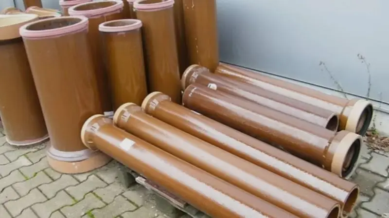 different types of sewer pipes