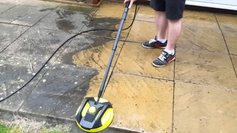 How to use patio cleaner with a pressure washer