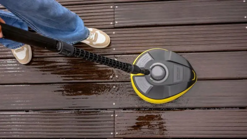 How to use patio cleaner with a pressure washer