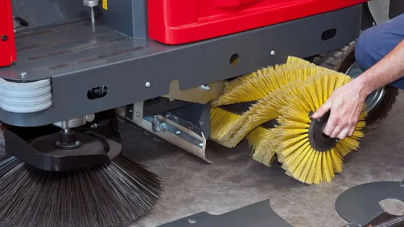 easy fixes for a floor sweeper