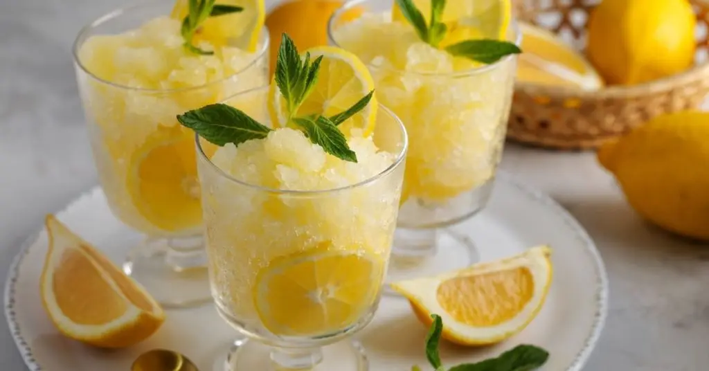 How to Make Frozen Lemonade Drink