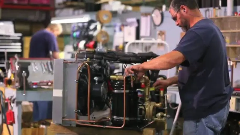tools for bleeding a chiller cooling system