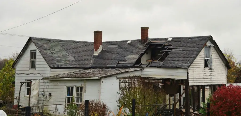 Leaking roof