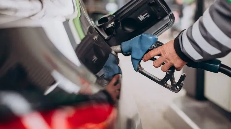 Diesel Fuel Tank of Car