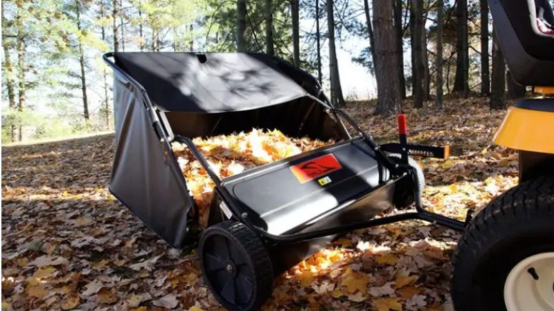 Heavy-duty lawn sweepers