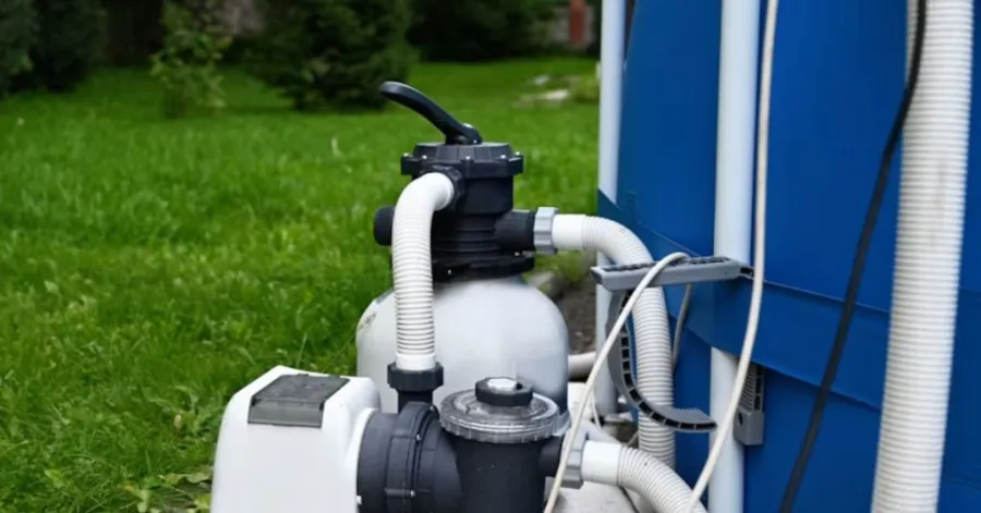 swimming pool pump and filter system