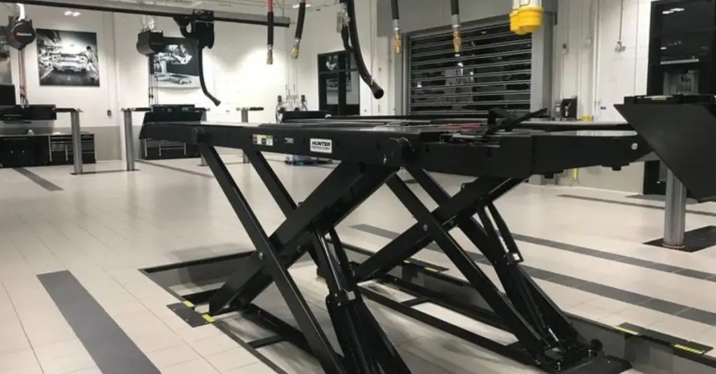 portable hydraulic lift table