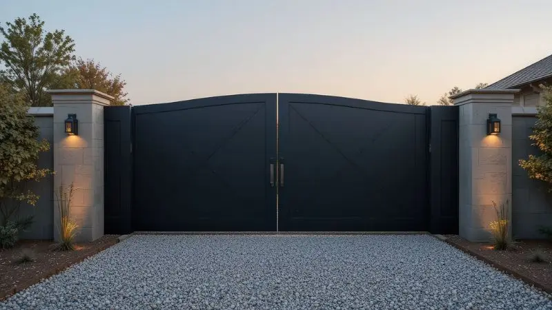 How to choose the right modern driveway gateway