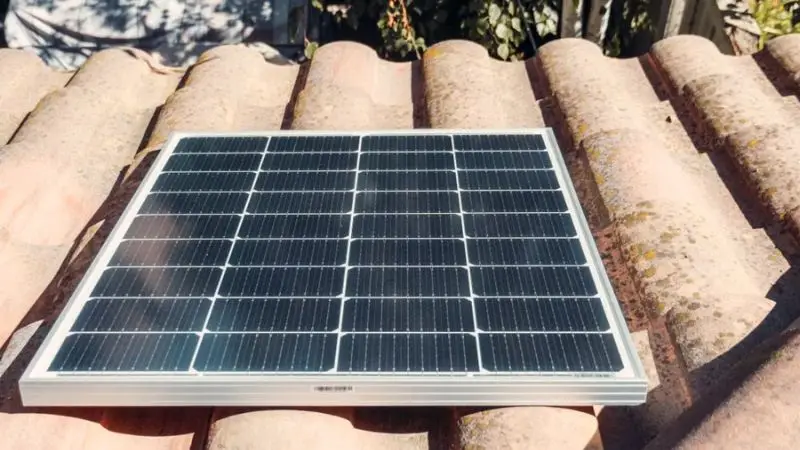 equipment needed for charging the batteries with solar power