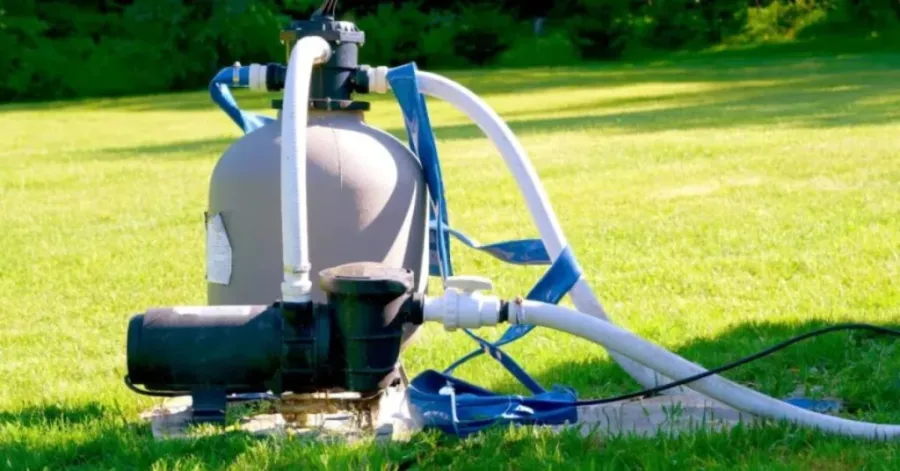 sand filter pump for above-ground pool