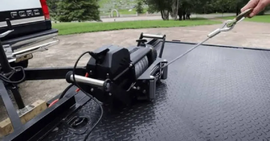 what size winch for car trailer