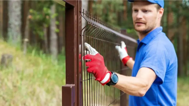 how to prepare fence line and dig the post holes
