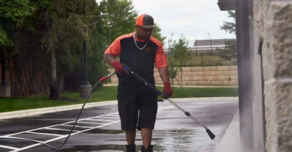 pressure washer for driveway cleaning