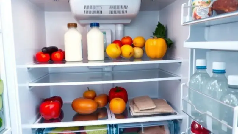 how cold air reaches food and drinks
