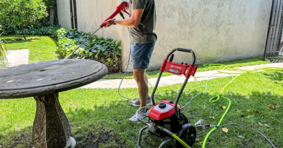 gas-powered pressure washers