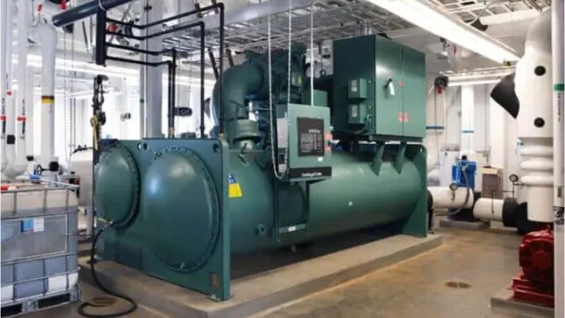 different types of commercial chiller systems