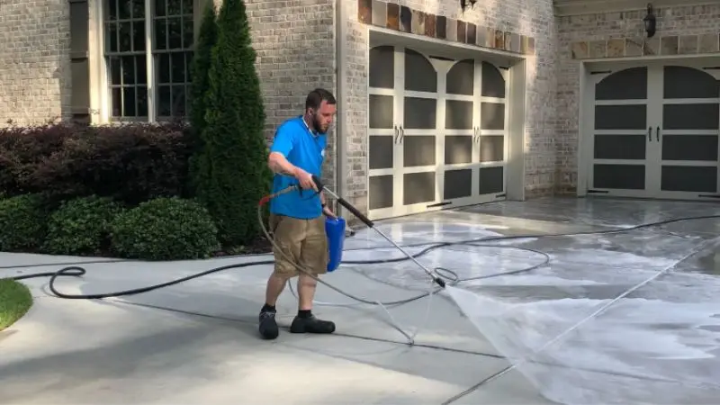 commercial pressure washer with right power