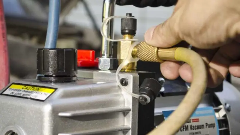 How to use an HVAC vacuum pump