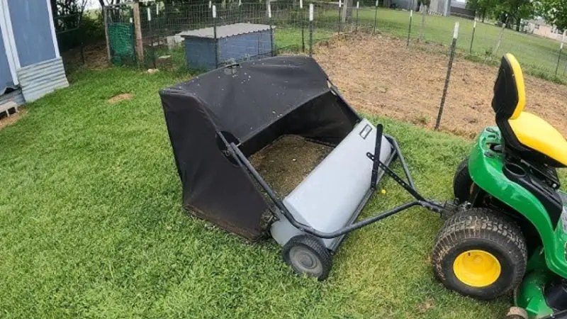 different types of lawn sweepers