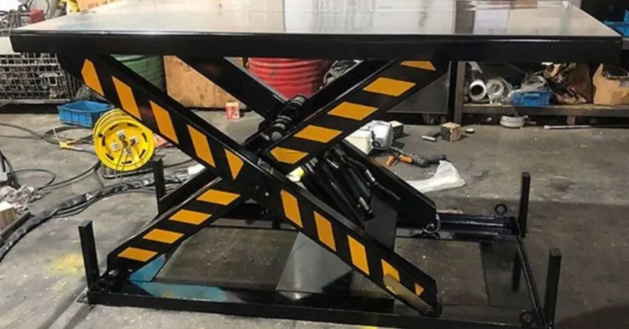 manual hydraulic lift table