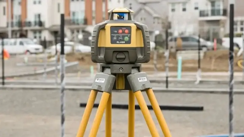 Nivel láser rotativo para exteriores