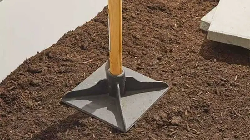 Rake and Shovel for Gravel