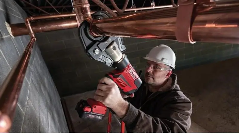 Safely use a copper press fit