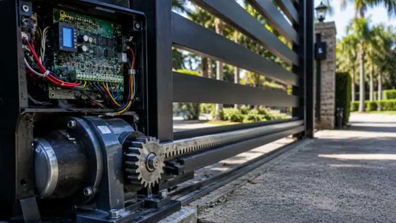 extra cost for installing an automatic gate opener