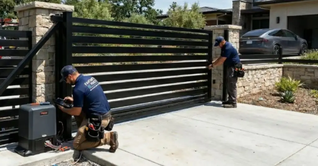 heavy-duty sliding gate opener