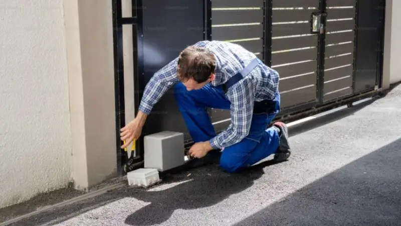 steps to install a heavy-duty gate opener
