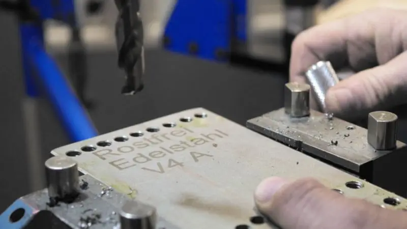 how to prepare the metal surface before drilling
