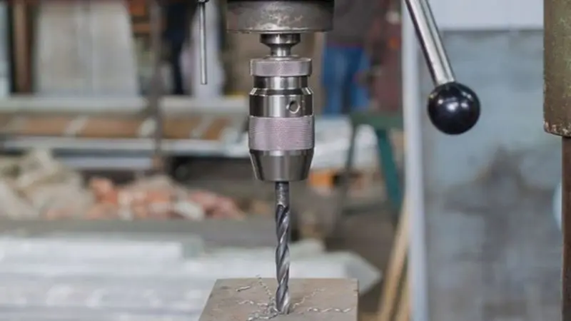 following the recommendations for core drilling machine