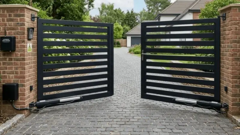 right motor power for residential automatic gate opener