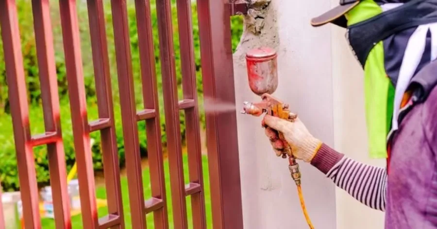 fence painting sprayer