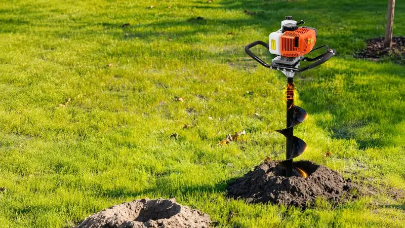  Gas-Powered Post-Hole Digger