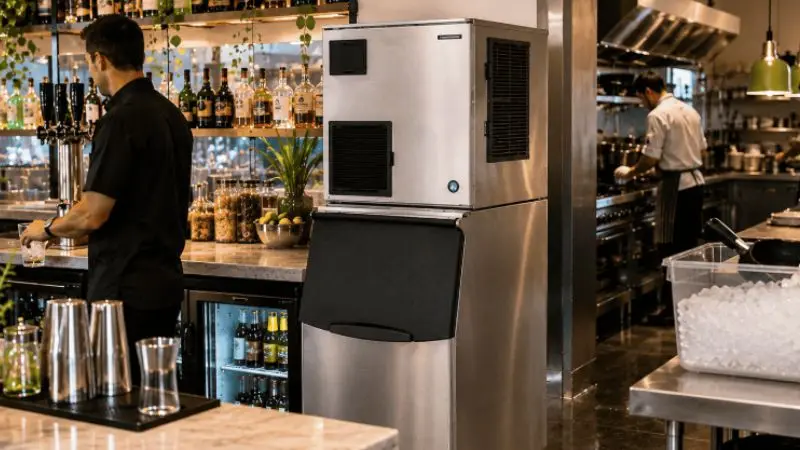 types of ice machines for restaurants 