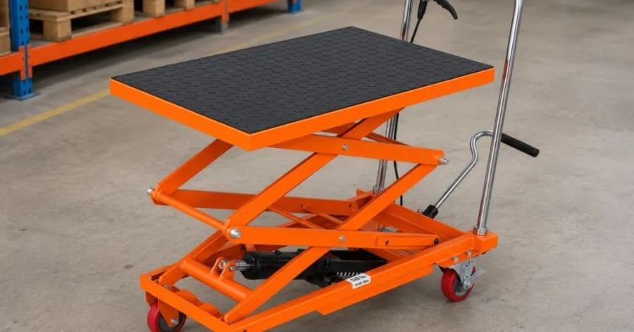 hydraulic lift table cart