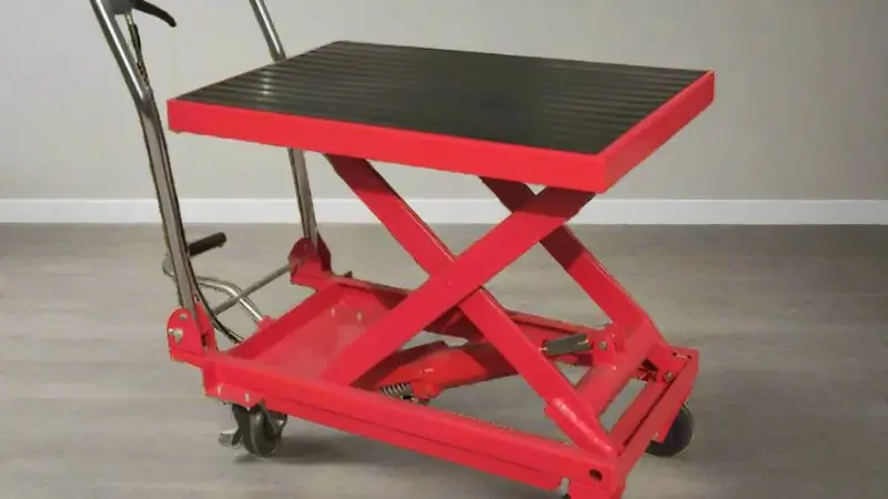 Hydraulic Scissor Lift Table Wheel