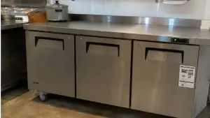commercial sandwich prep table