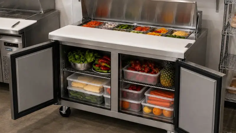 60 Inch Refrigerated Prep Table