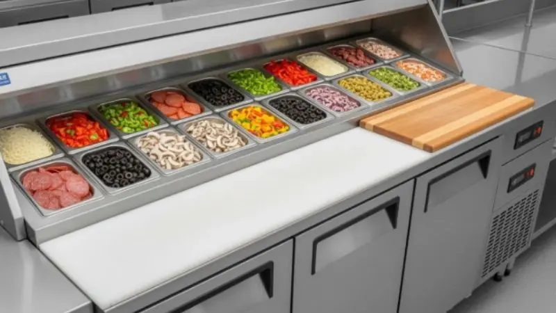 Refrigerated Prep Table Pan 
