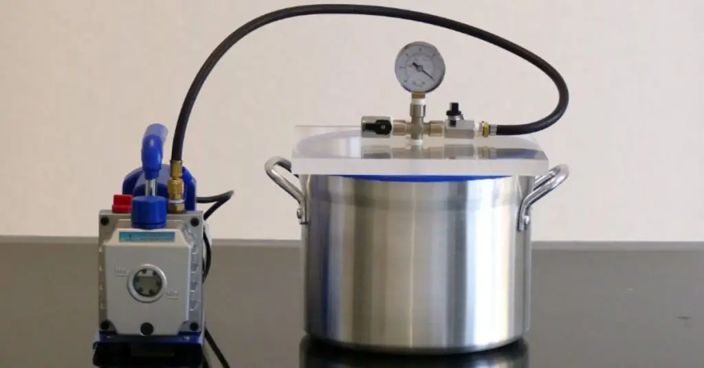 vacuum pump for degassing