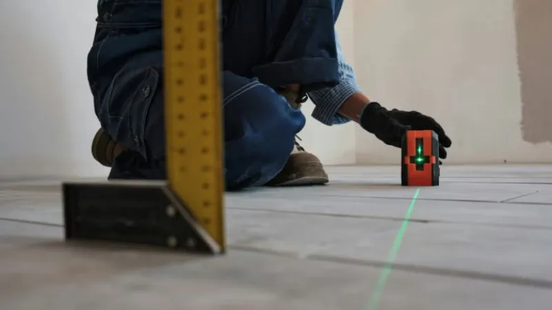 how to use a laser level​