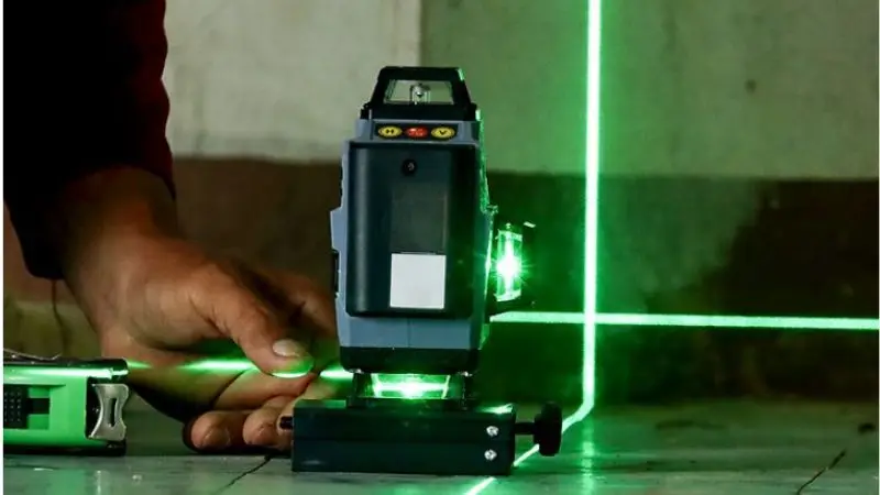 how to use a laser level step by step 