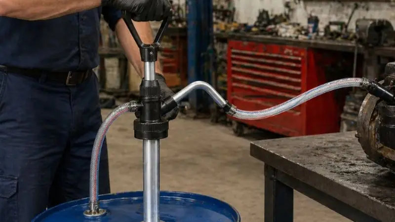 learn how to use electric transfer pump safely, easily, and efficiently