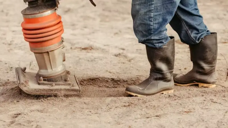 gain the some steps to learn how does a mechanical soil compactor work