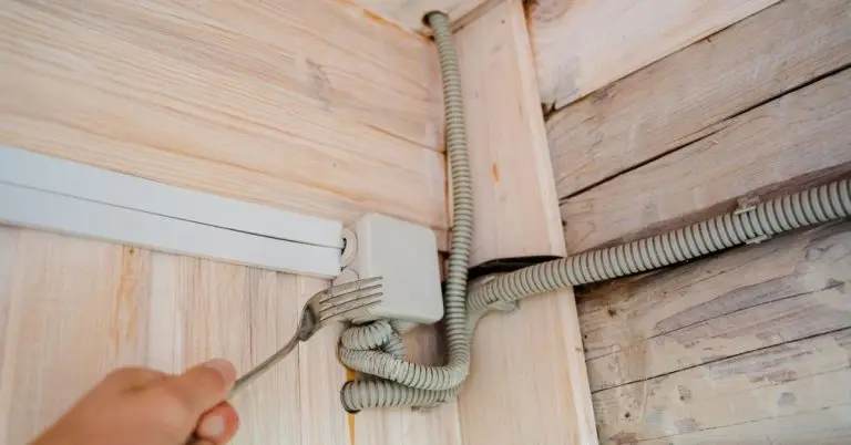 outdoor BBQ electrical wiring