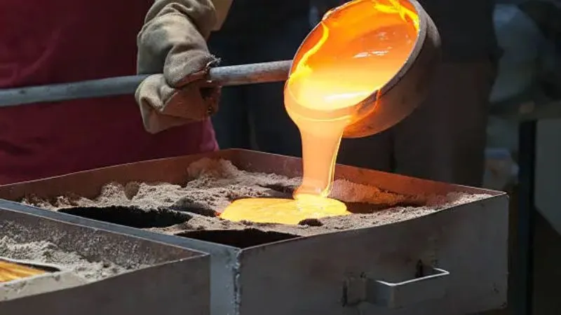 Goldschmelzofen