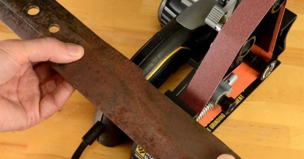 how to sharpen push mower blades​