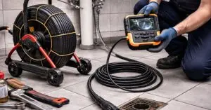 plumbing snake with camera